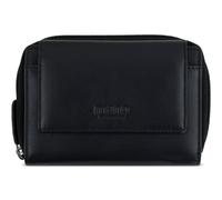 mano Don Andrea RFID Lady Zip Wallet Black