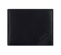 mano Don Antonio Porte-monnaie Protection RFID Cuir 12 cm noir