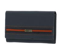 mano Don Leonardo RFID Lady Wallet with zip Grey