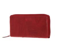 mano Donna Aurona Continental Wallet Red