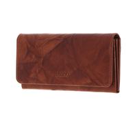 mano Donna Aurona Long Wallet Cognac