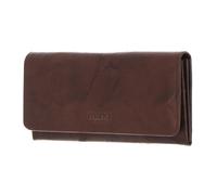 mano Donna Aurona Long Wallet Darkbrown