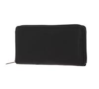 mano Donna Giulia Continental Wallet Black