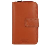 mano Donna Giulia Porte-monnaie en cuir 10,5 cm brun