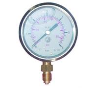 MANO FIL.1/2" RADIAL 0-10bars D100 INOX