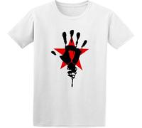Mano Negra Latin Alternative Logo Men's Fashion T-Shirt White M