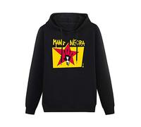 Mano Negra Manu Chao Hoodies Long Sleeve Pullover Loose Hoody Sweatershirt XL