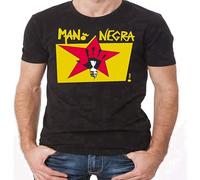 Mano Negra Manu Chao King of Bongo 1991 Album Cover Mens T-Shirt Size XXL