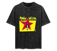 Mano Negra Manu Chao King of Bongo 1991 Album Cover Unisex T-Shirt Black Mens Top Tee L