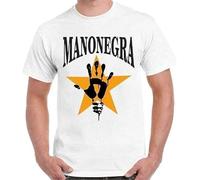 Mano Negra Punk Ska Rock Music T Shirt Graphic Top Printed Tee Mens Shirt
