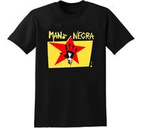 Mano Negra T-Shirt Men Unisex Tee Music Shirt Black S