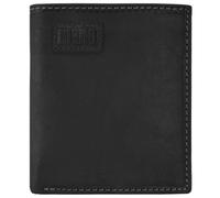 mano Nota Porte-monnaie en cuir 9 cm noir