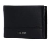 mano Porte-monnaie noir pour homme - Don Romeo Wallet with flap 195995