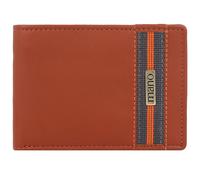 mano Porte-monnaies 'Don Leonardo' gris / orange, Taille XS-XXL