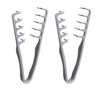 Manobrush MagicBrush - Peigne à cheveux,Peigne Large Dent Volumisant les Racines, compact and portable, pour Hommes et Femmes