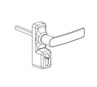 Manoeuvre extérieur Oltre sans cylindre - blanc 9010 - 8568B/32