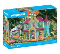 Manoir coloré des animaux