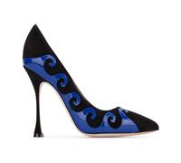 Manolo Blahnik - Escarpins - Femme - Chaussures - Bleu - Taille: 36 EU
