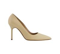 Manolo Blahnik, Femme, Chaussures, Beige, Taille: 41 EU Élégantes Escarpins Nude à Talons Aiguilles