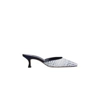 Manolo Blahnik, Femme, Chaussures, Blanc, Taille: 38 1/2 EU Carolyne 50 Mules