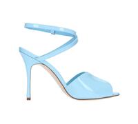 Manolo Blahnik, Femme, Chaussures, Bleu, Taille: 37 1/2 EU Escarpins Slingback avec Bride de Cheville