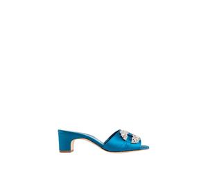 Manolo Blahnik, Femme, Chaussures, Bleu, Taille: 38 EU Prinap OS Barc 050 - Élégant Prinap OS Barc 050