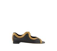 Manolo Blahnik, Femme, Chaussures, Noir, Taille: 37 EU Chilki Leather Sandales