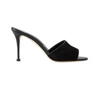 Manolo Blahnik, Femme, Chaussures, Noir, Taille: 39 EU Larache 90 Stiletto Flip-Flops