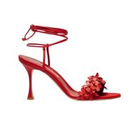 Manolo Blahnik, Femme, Chaussures, Rouge, Taille: 37 1/2 EU Anista 90 Sandales