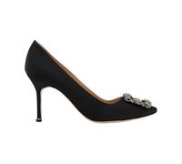 Manolo Blahnik - Hangisi 90 Stilettos - Femme - Chaussures - Noir - Taille: 40 EU