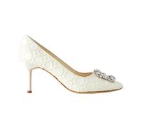 Manolo Blahnik - Hangisi Stilettos 70 - Femme - Chaussures - Beige - Taille: 41 EU