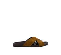 Manolo Blahnik, Homme, Chaussures, Brun, Taille: 41 EU Sandales Chiltern en daim marron