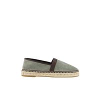 Manolo Blahnik, Homme, Chaussures, Vert, Taille: 40 EU Espadrilles en daim de veau vert