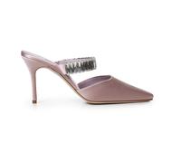 Manolo Blahnik - Mules à talon - Femme - Chaussures - Rose - Taille: 40 EU
