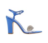 Manolo Blahnik - Sandales Elhob - Femme - Chaussures - Bleu - Taille: 39 EU