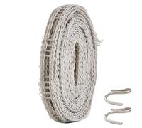 Manolyee Corde de séchage de vêtements, corde à linge de voyage en voiture,Corde de suspension extérieure de camping - Corde à linge d'extérieur au design coupe-vent unique pour la maison, les voyages
