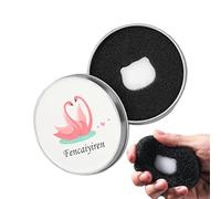 Manolyee Éponge nettoyante pour pinceaux de maquillage, nettoyant pour pinceaux de maquillage à sec - Éponge pour enlever la couleur du fard à paupières ou du fard à joues,Tapis de nettoyage pour