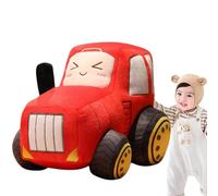 Manolyee Peluche Voiture | Tracteur Mignon Doudou Animal Jouet,Pouf Canapé Cartoon Décoration Collection - pour Anniversaire Noël Halloween Fille Garçon Canapé Chambre Auto