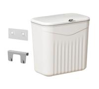 Manolyee Poubelle De Porte De Placard | Poubelle Murale avec Couvercle - Accessoire Maison pour Sur Porte Sous Évier Salle de Bain Buanderie Bureau Appartement