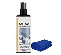 Manolyee Rénovateur des Garnitures Auto, 100ml Nourrissant avec Serviette, Spray Agent Rénovation Intérieur Véhicule, pour Berline Camion Toit Tableau De Bord Console Centrale Poignées De