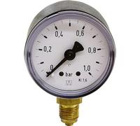 Manometre 0-1 bar 40mmÝ G1/8