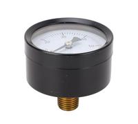 Manomètre 0-60 PSI |Cadran de 2 pouces avec affichage clair |Support axial NPT 1/4 pouces pour gaz/eau/carburant |Construction en fer inoxydable, modèle TS T50Z