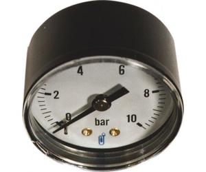 Manomètre boîtier ABS sec axial Ø50 mm - filetage 8x13 - 4 bar DISTRILABO