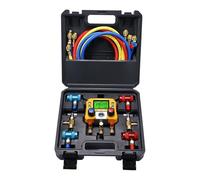 Manomètre de collecteur réfrigérant haut gamme, modèle 10C 88, for réfrigérants R134A et R1234YF