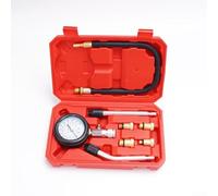 Manomètre de cylindre de moteur, 7 pièces avec extrémités à connexion rapide et double échelle de couleurs, avec différentes tailles d'étincelles