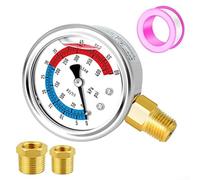 Manomètre de filtre de piscine 0-60 psi avec remplissage de glycérine et boîtier en acier inoxydable 304 pour des lectures précises de pression dans les systèmes de piscine