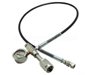 Manomètre de Plongée 6000 PSI et Compact Manomètre de Plongée | Tuyau 36 pouces, garde-ressorts double, OD 8.5mm, résistance accrue aux chocs