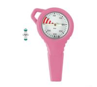 Manomètre de plongée rotatif à 360 degrés avec cadran lumineux et boîtier de protection, prend en charge une large plage de pression et une taille de filetage 7/16 20UNF (blanc)