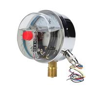Manomètre de pression à contact électrique résistant aux chocs YNXC-100, pompe à eau de type colonne magnétique, pneumatique/hydraulique.(-0.1-0.06MPA,YNXC-100 M20*1.5)