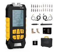 Manomètre de pression de frein numérique PT660 Le kit de manomètre hydraulique détecte simultanément les pressions de frein avant et arrière Plage de pression 0-3045 PSI